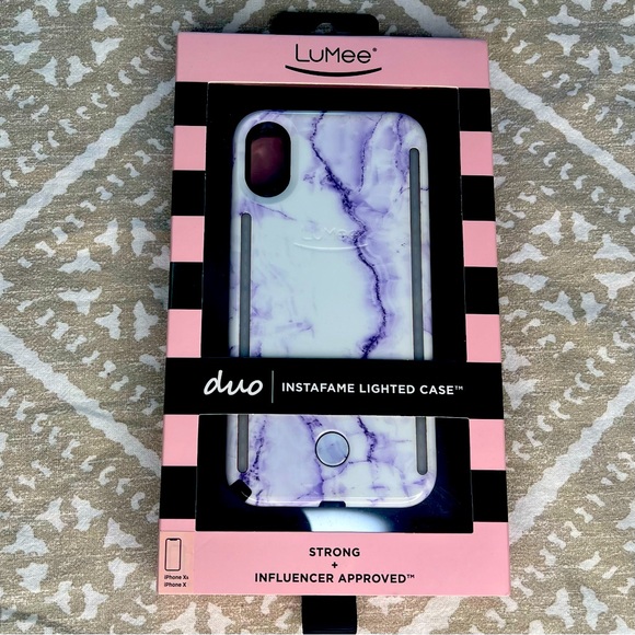 LuMee light-up selfie phone case (IPhone XS & X) - Picture 1 of 11